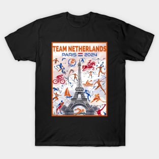 Team Netherlands - Paris 2024 T-Shirt